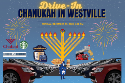 Drive in Westville Chanukah Experience