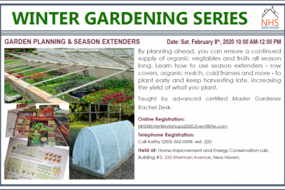 Winter Gardening Series: Garden Planning & Season Extenders