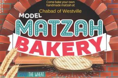 Come bake your own homemade Matza! 